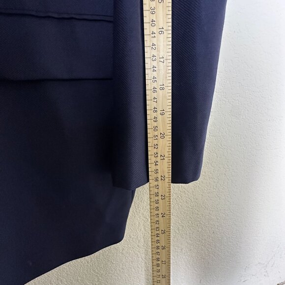 Jack Victor Men Navy Blazer Canada Exclusive Von Maur Size 44R Wool Silk Blend - Picture 9 of 16